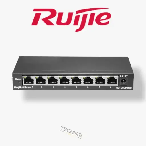 [RG-ES208GC] Switch Ruijie 8 Ports Gigabit Managed