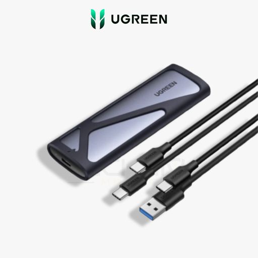 [90264] Boitier disque dur externe Ugreen Nvme M2 SATA SSD (90264) 