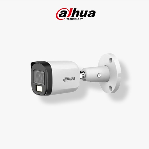 [DH-HAC-B2A21P-U-IL 2mp analogique] Camera Analogique Dahua Full Couleur Etanche 2mp 