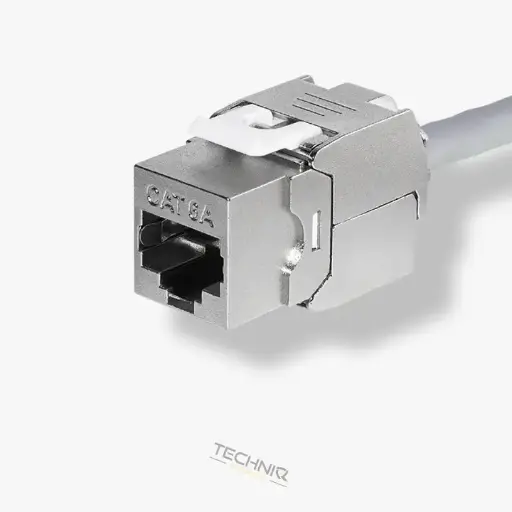 [connecteur] Module Keystone RJ45 Cat6A FTP